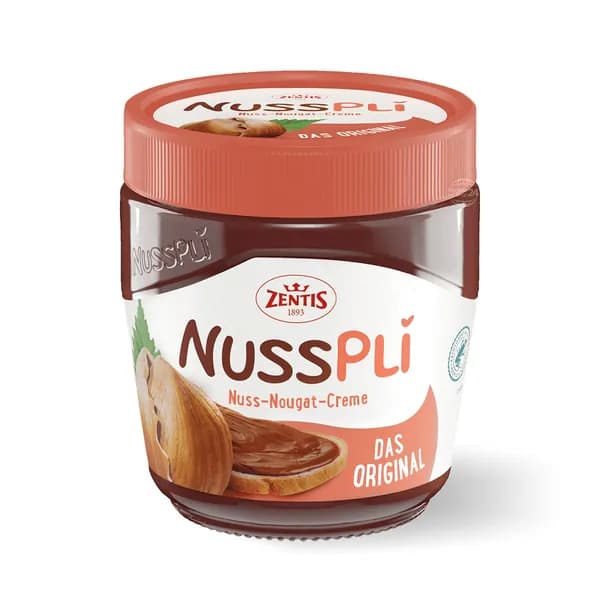 Паста NussPli ореховая с какао, Zentis, 400 г, Германия