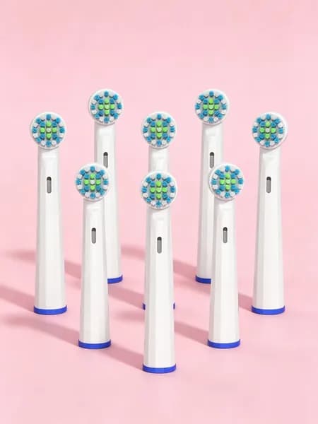 8 шт.Сменные насадки для электрических зубных щеток Oral-B, кроме моделей iO, Sonic и Pulsonic