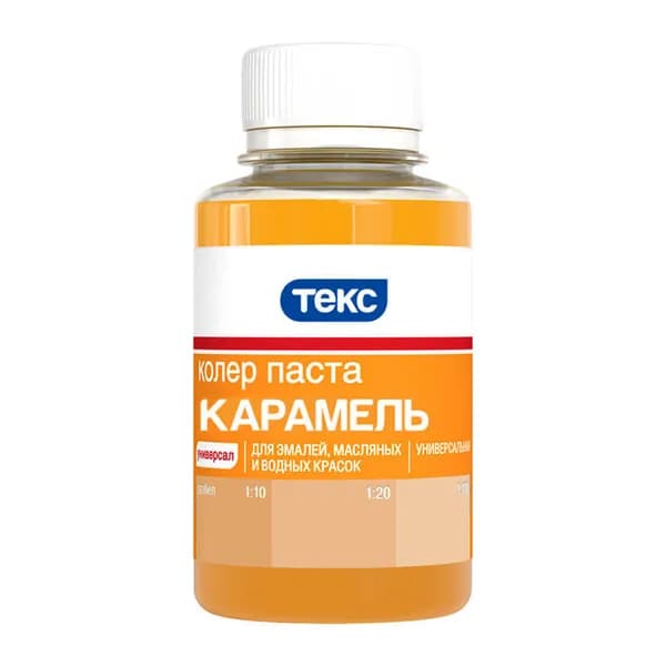 ТЕКС Паста колеровочная универсальная карамель (0,1л)