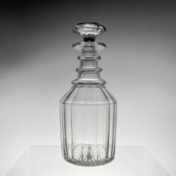 Графин Mushroom. Англия, стекло, 1820-1840 гг.