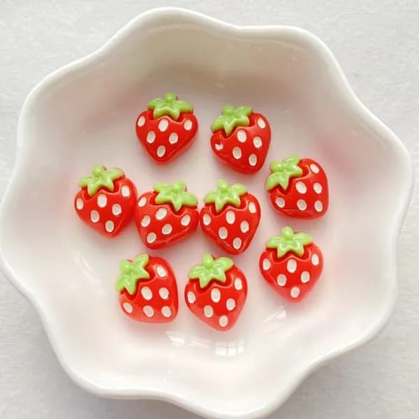 20PCS Смешанные фрукты и овощи DIY Ювелирные украшения