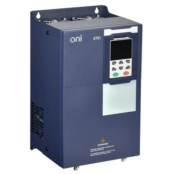 Преобразователь частоты K751 380В 3Ф 18-22кВт 37-45А ONI, IEK K751-33-1822TM