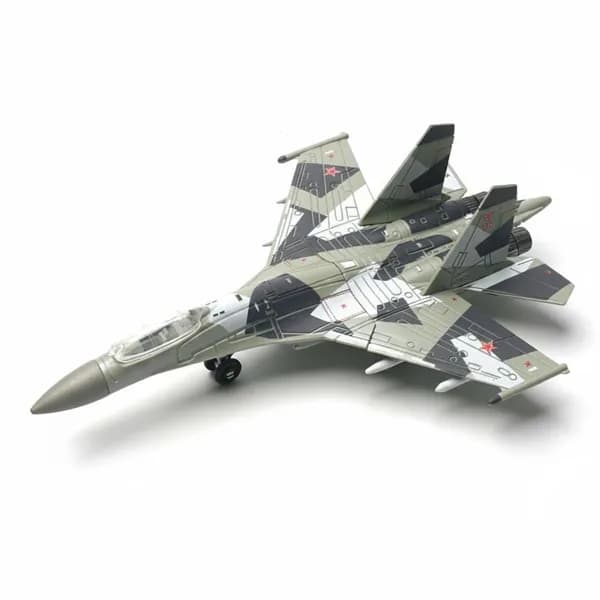 Сборная модель истребителя F-22 для мальчиков Россия Su-35