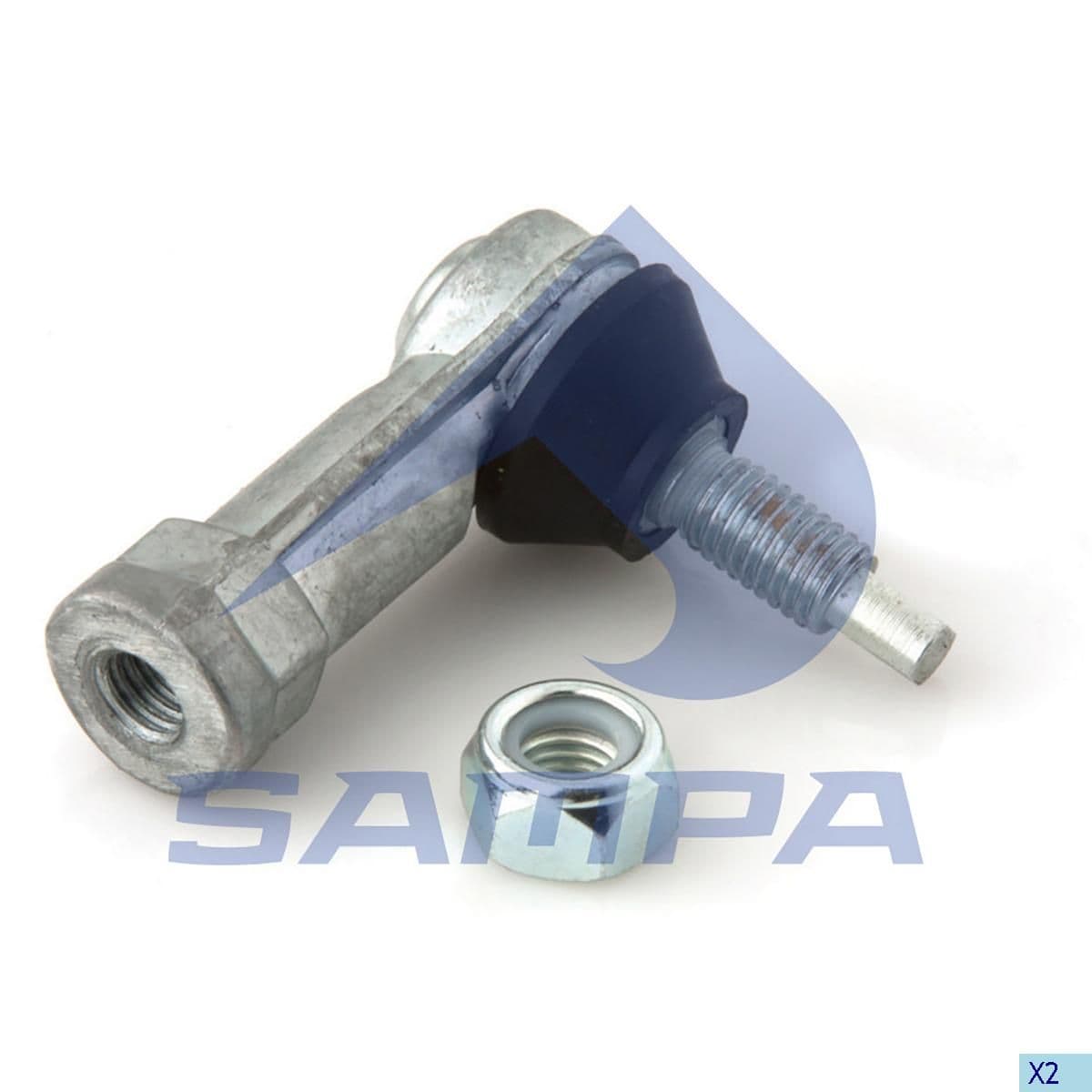 Наконечник тяги КПП правый M10*1 L 55 Sampa 060.083