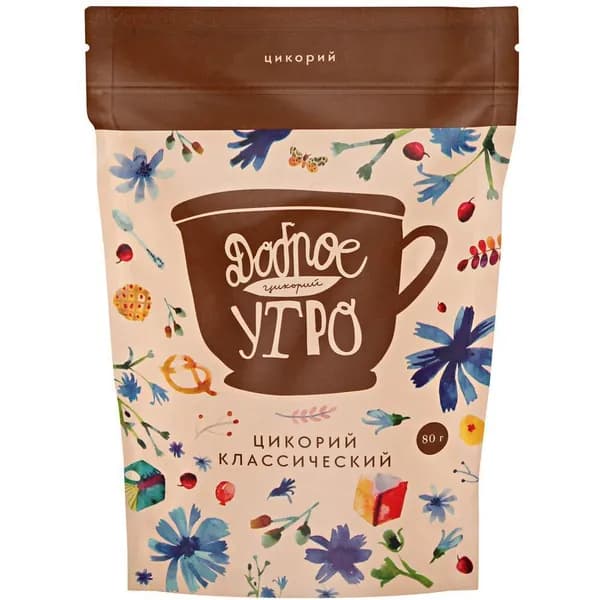 Доброе утро Цикорий, Классический, 80 г