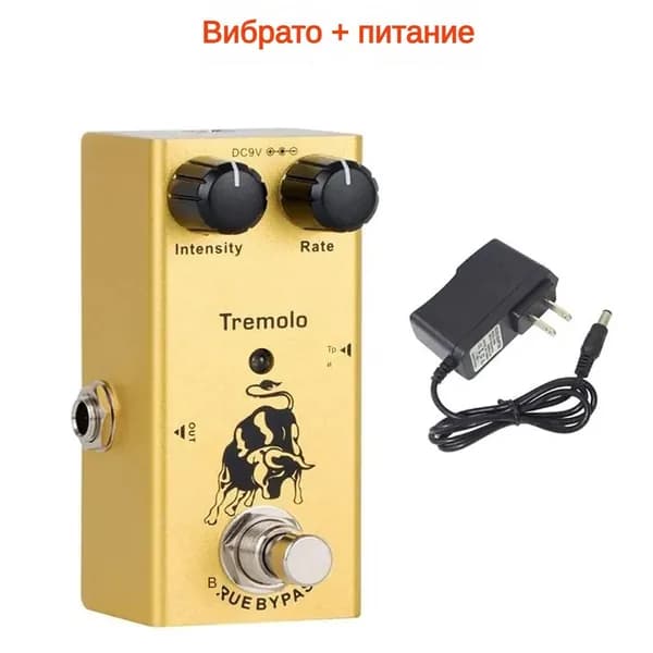 Педаль эффектов для электрогитары Портативная гитара-эффектор Мини-педаль
