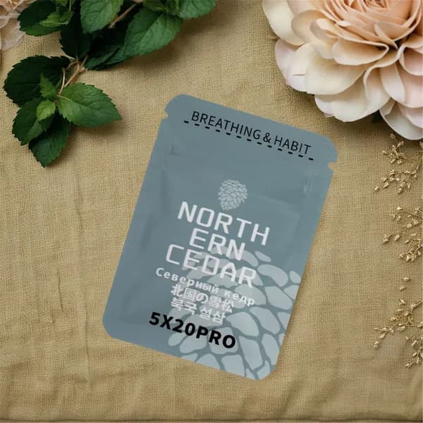 Ароматический вдыхательный ингалятор с хлопковым фильтром, вкус северный кедр , 5 20 мм