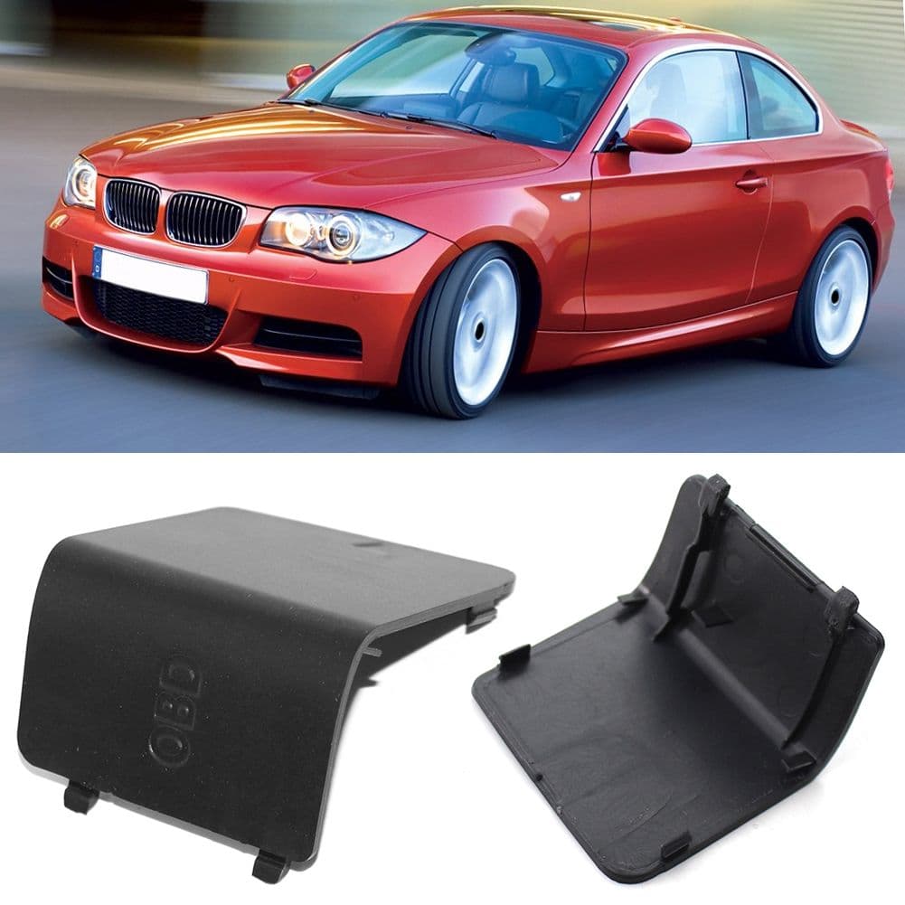 Крышка диагностического разъёма OBD для BMW E84, E87, чёрная