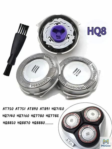 Сменные ножи-лезвия HQ8 для бритвенных головок серии бритв AT750 AT751 AT890 AT891 HQ7120 HQ7100 HQ7140 HQ8830 HQ8850