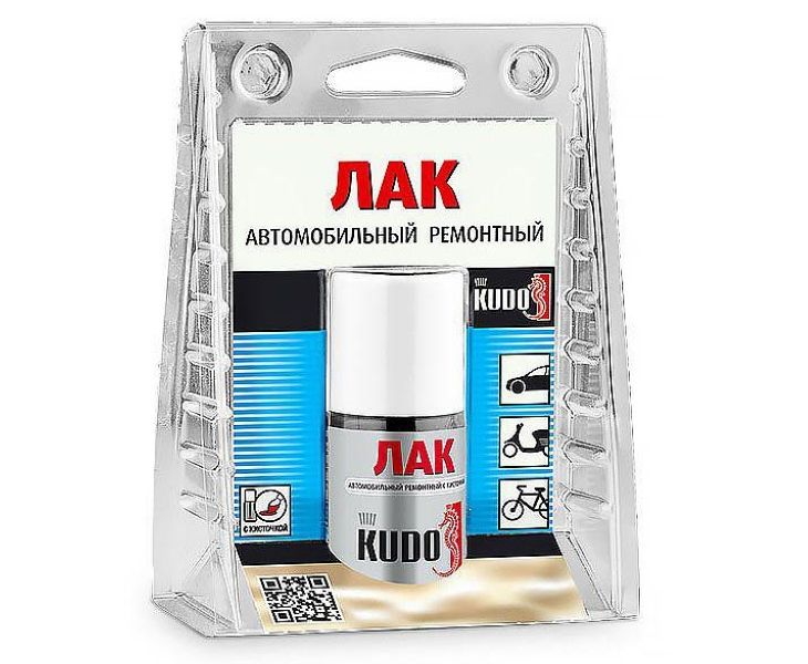 Лак ремонтный с кисточкой 15мл блистер