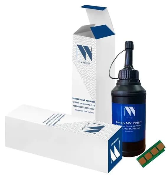 Заправочный комплект NV PRINT для принтеров Pantum с чипом, NV-PC-211/box