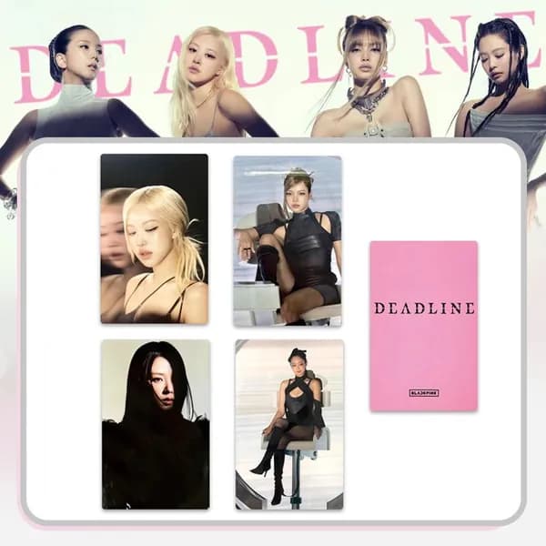 Карточки BLACKPINKBP LISA JENNIE k-pop карточки коллекционные кпоп карты 54 * 86 мм 4 шт