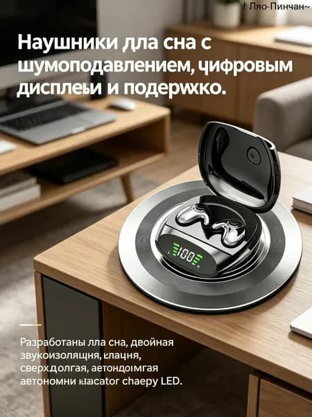 Наушники беспроводные с микрофоном, Bluetooth, USB, USB Type-C, черный