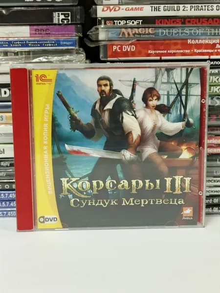 Видеоигра для ПК "Корсары III: Сундук мертвеца" 2007 DVD