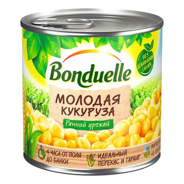 Кукуруза Bonduelle молодая стерилизованная 425 мл