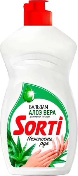 Бальзам для мытья посуды Sorti АЛОЭ ВЕРА 1 штука по 400 гр.