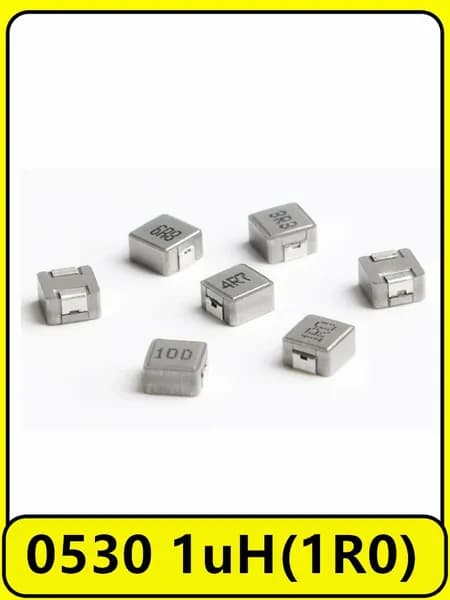 10 шт. 0530 1uH(1R0) Цельнолитой силовой индуктор для поверхностного монтажа