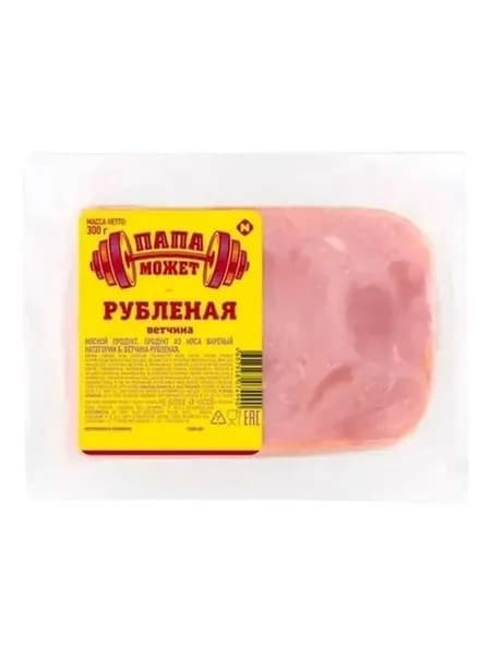 Ветчина Папа Может Рубленая 300 г