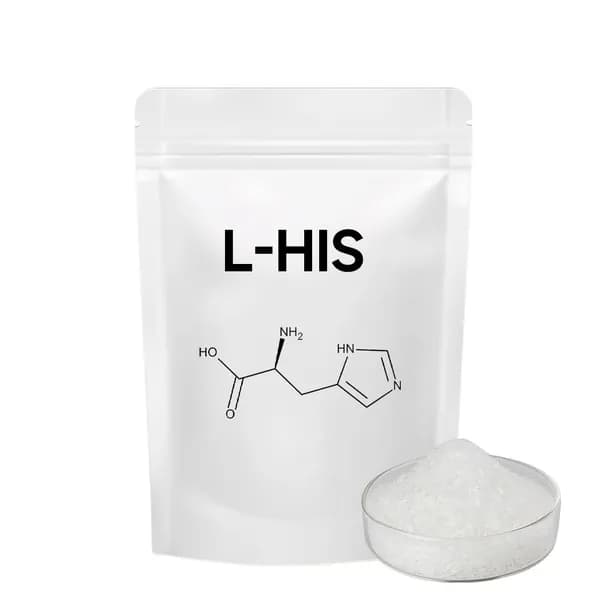 100 г L-histidine / L Порошок гистидина HCL Высококачественный пищевой сорт CAS:71-00-1