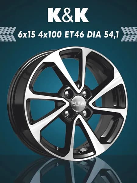 iFree KC861 Колесный диск Литой 15x6" PCD4х100 ET46 D54.1