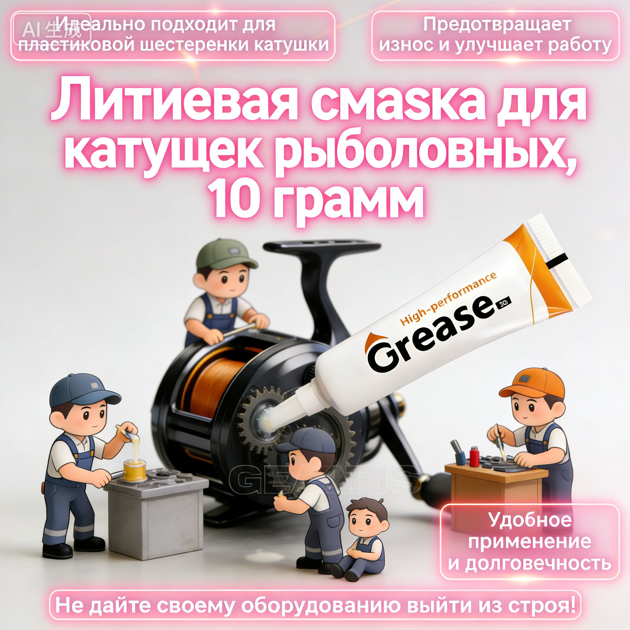 Смазка автомобильная, 10 мл, 1 шт.