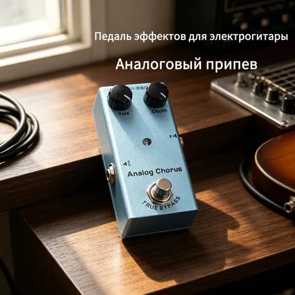 Мини-педаль эффектов для электрогитары
