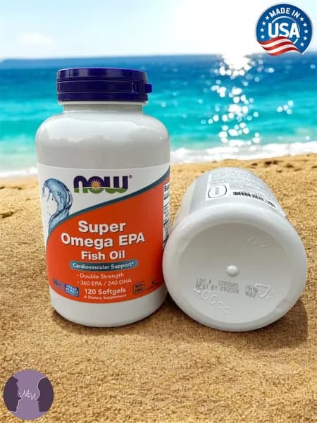 NOW Super Omega EPA 1200 мг Супер Омега 120 гелевых капсул