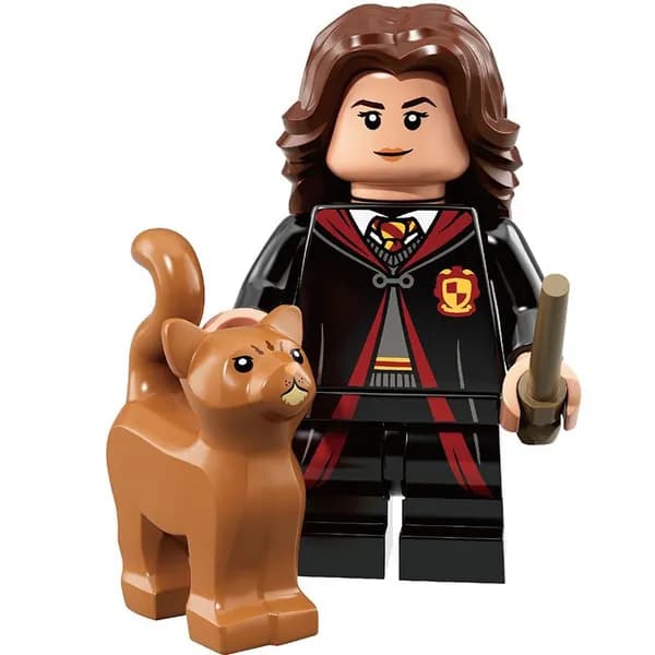 Фигурка Harry Potter, Гермиона Грейнджер и кот Живоглот, конструктор