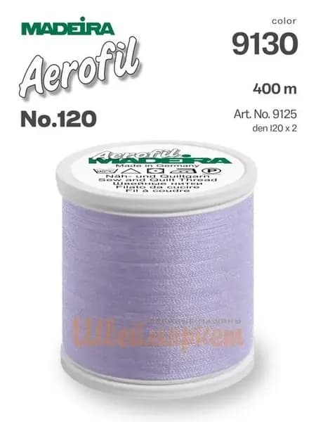 Нитки Aerofil №120, 400 м, арт.9125