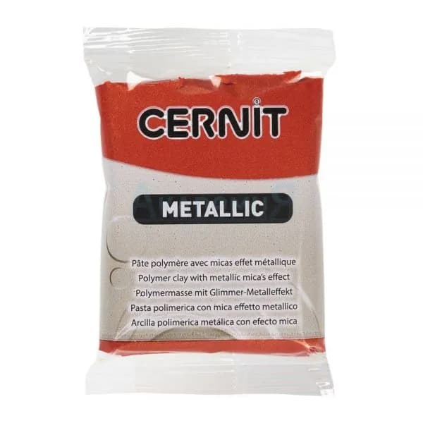Полимерная глина Cernit Metallic 057 цвет медь 56 гр.
