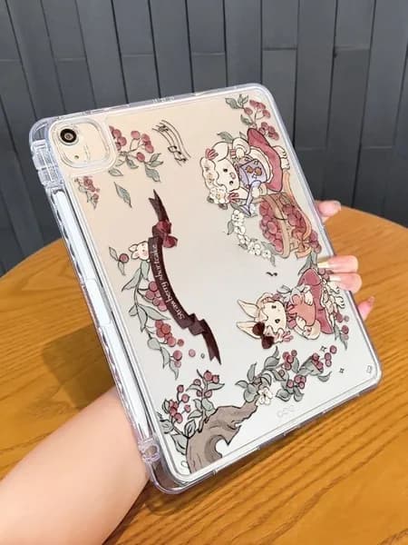 Чехол для планшета Xiaomi Pad 8/8Pro,Xiaomi Pad 7/7Pro (11.2") только задняя обложка с отделениями для стилуса