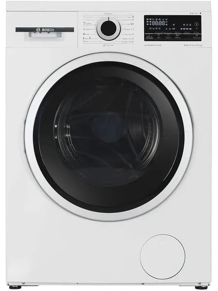 Стирально-сушильная машина Bosch WDS28460ME, загрузка стирка 8 кг/ сушка 5 кг, 11 программ, 1400 об/мин, защита от протечек, инверторный мотор, белый