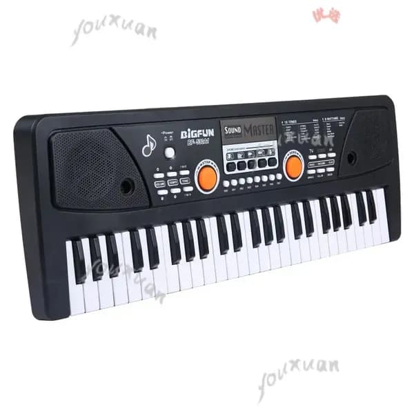BIGFUN 49 клавиш USB электронный орган детское электрическое пианино с микрофоном
