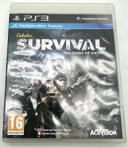 Cabela's Survival: Shadows of Katmai (PlayStation 3, Английская версия)