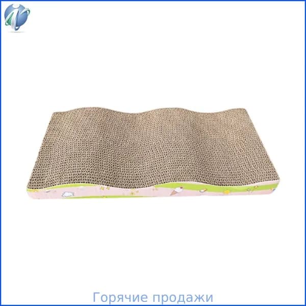 Когтеточка для кошек из гофрированного картона, диван-лежанка для сна и игр, защита мебели