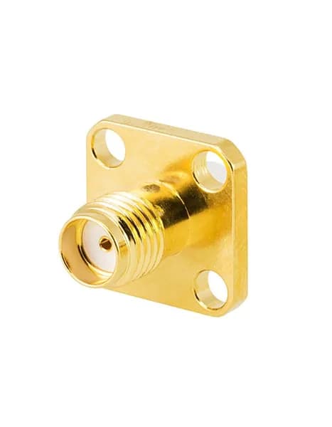 Разъём 1 шт. SMA - female, корпусной фланец 12,7 х 12,7 мм