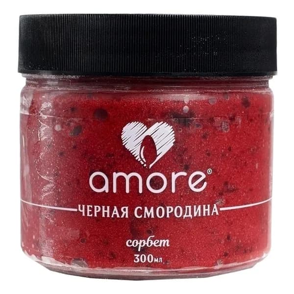 Мороженое сорбет Amore Черная Смородина 280 г
