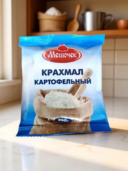 крахмал картофельный Мешочек 200г