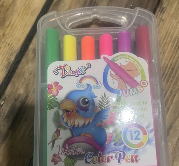 Фломастеры 12 цветов Color Pen