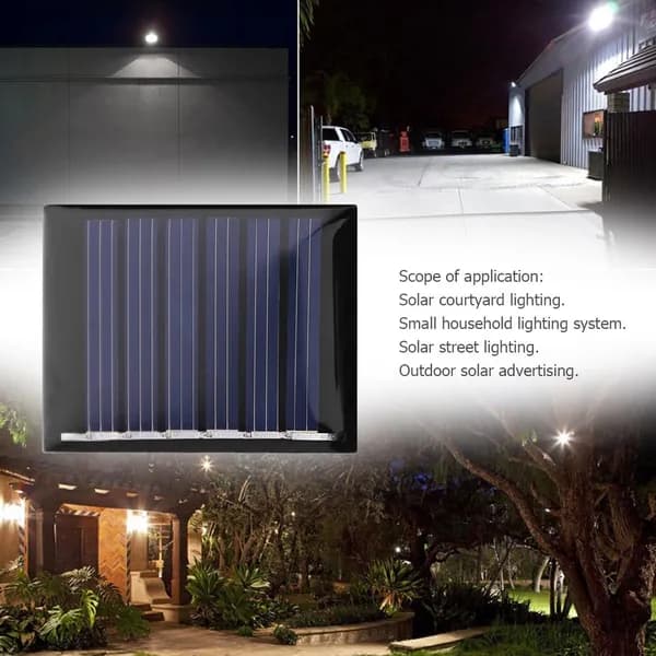 Солнечная панель 0,15 Вт, 3 В, поликристаллический кремний, 40 30 мм, комплект из 4 шт.