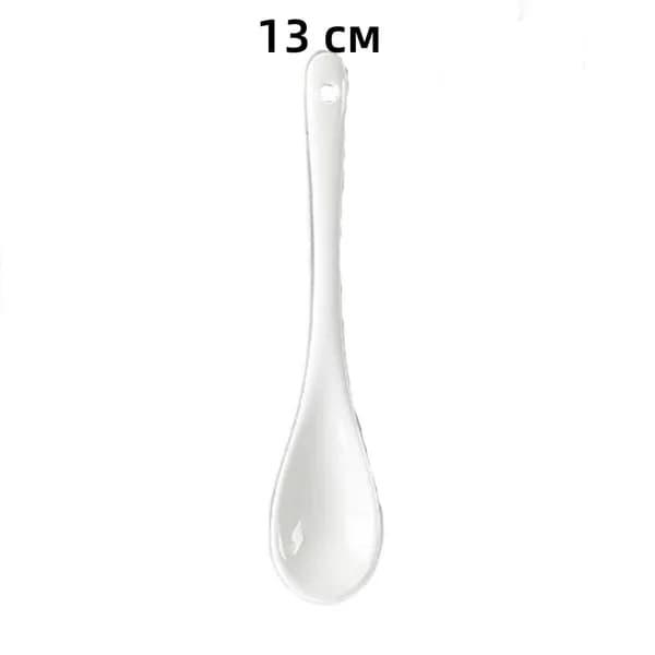 Ложка кофейная 1 предм. белый, кремовый