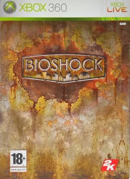 BioShock Steelbook Английский язык Видеоигра на диске Xbox 360. Товар уцененный