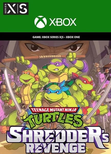 Игра Teenage Mutant Ninja Turtles: Shredder's Revenge, цифровой ключ для Xbox One/Series X S, Английский язык