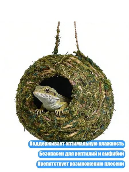 Симуляция мха для рептилий