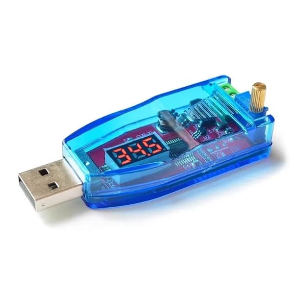 DC-DC 5 В До 3,3 9 12 24 USB-Преобразователь Напряжения, Повышающий/Понижающий Напряжение, Красный