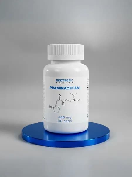 Прамирацетам Pramiracetam 400 мг 90 капсул Nootropic Source 21