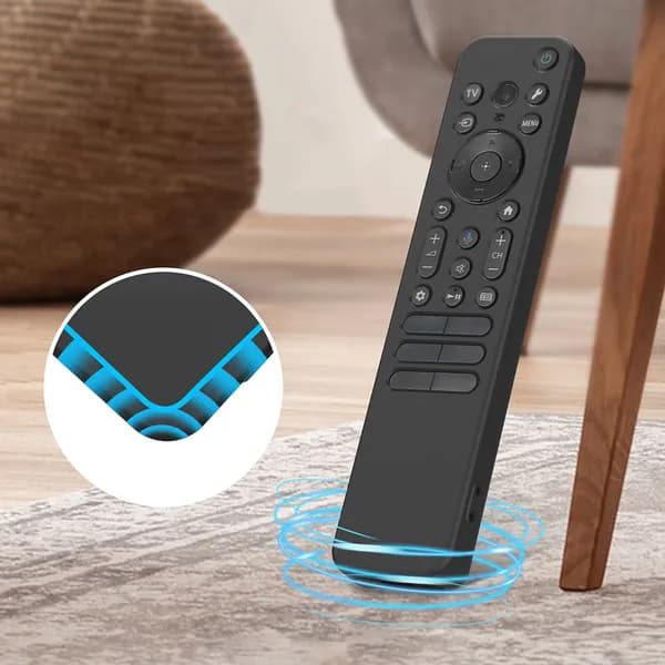 Силиконовый чехол для пульта Sony RMF-TX920U/TX910U, чёрный