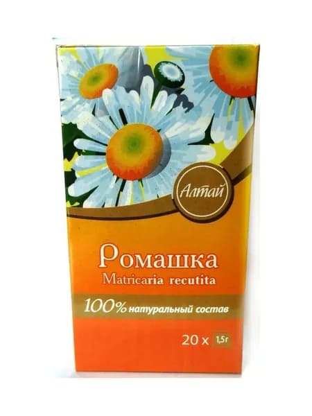 Ромашка аптечная Fito-Алтай, 20 пакетиков по 1,5г