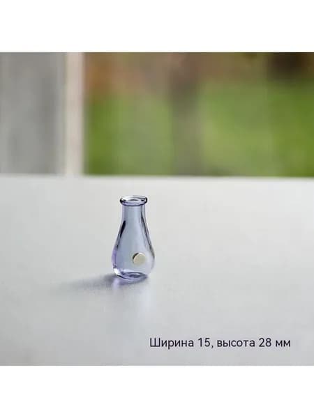 Магнитная наклейка на холодильник с мини-вазой