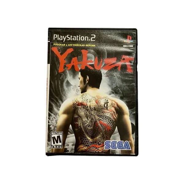 Игра для Sony PlayStation 2 (PS2) Yakuza / Якудза (Fighting / Драки, Amusement Vision, 2006)
